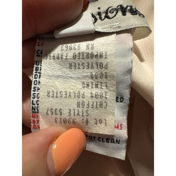 Jim Hjelm Occasions Size 10 Evening Prom Formal Dress Two‎ Tone Pink #GH12-1 - Picture 12 of 14